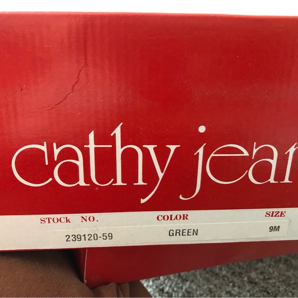 “Kathy Jean” Green Over Calf Rubber Boots - Picture 9 of 10